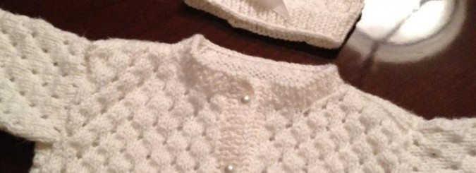 Sweet Baby Sweater Set